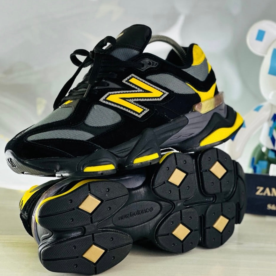 BLACK SUEDE YELLOW