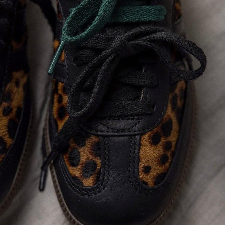 Black Green Leopard