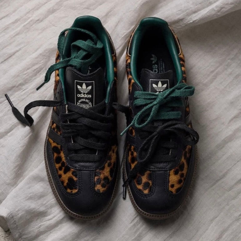 Black Green Leopard