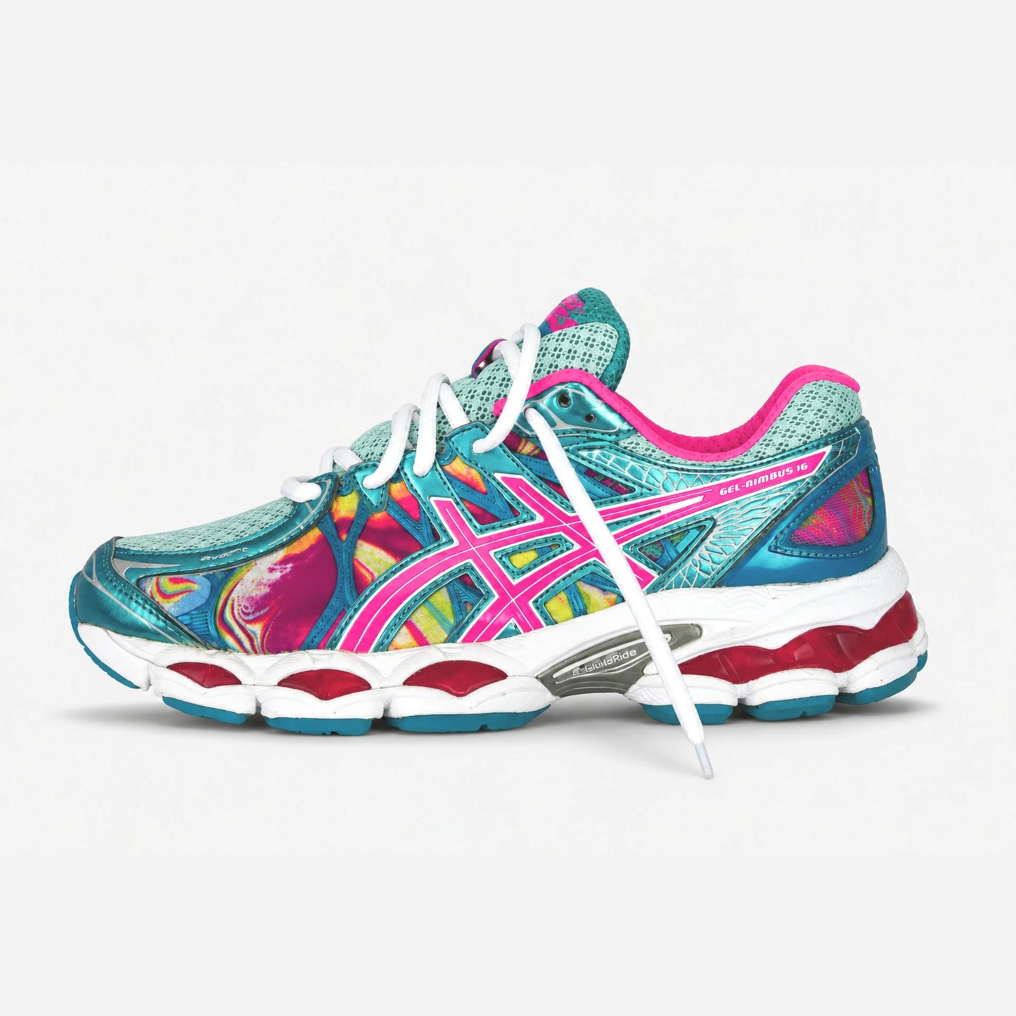 Gel-Nimbus 16 “Iridescent Pink Capri Blue”
