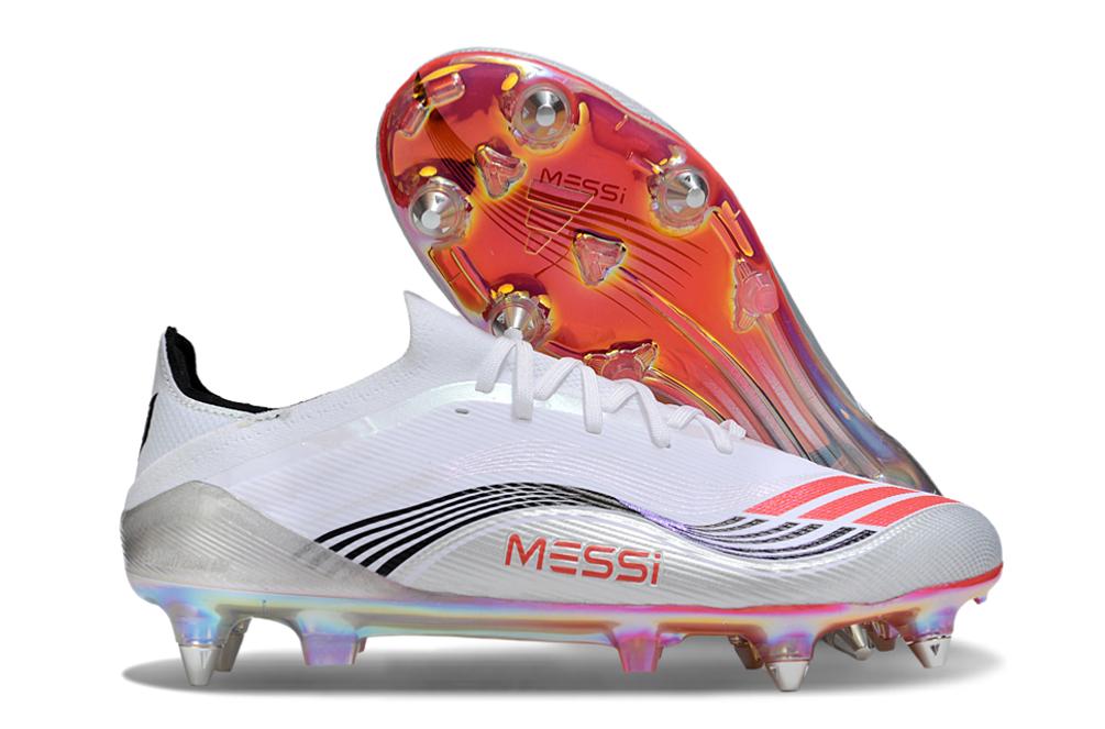 F50 Messi SG - Blanco/Plateado