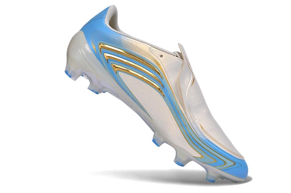 F50 FG - Blanco/Azul Celeste/Dorado