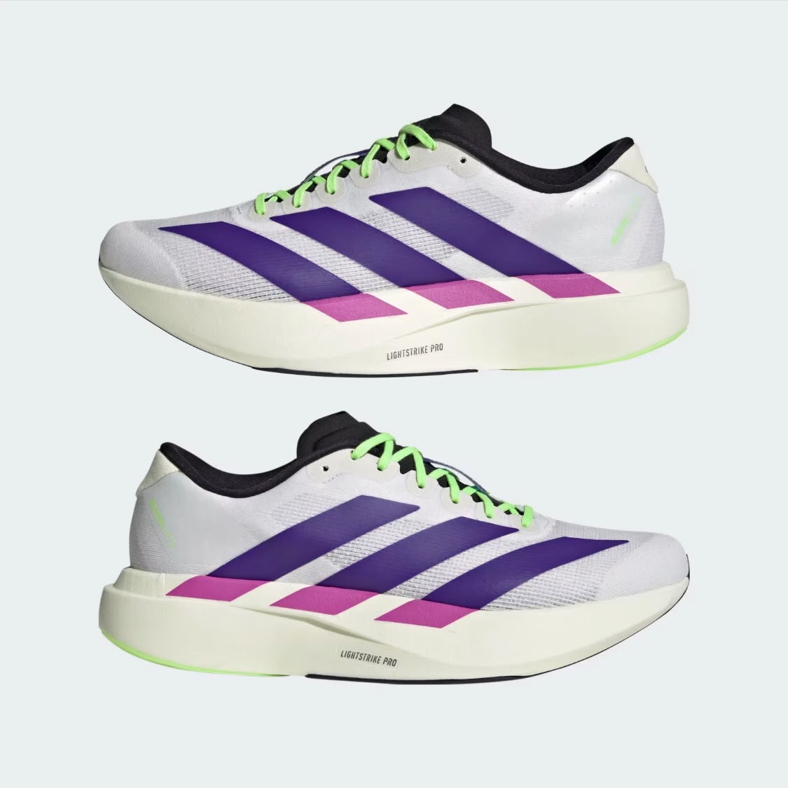 ADIZERO EVO SL BLANCO MORADO